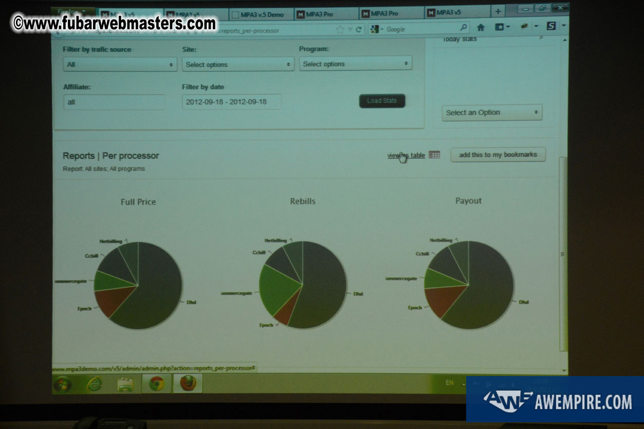 World Premiere Demo - Mansion Productions' MPA3 v5