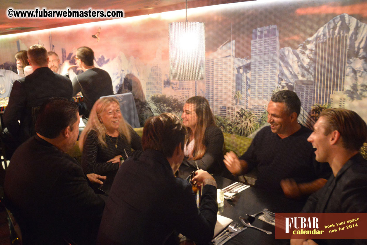 Sponsors Dinner & Cybersocket Opening Party