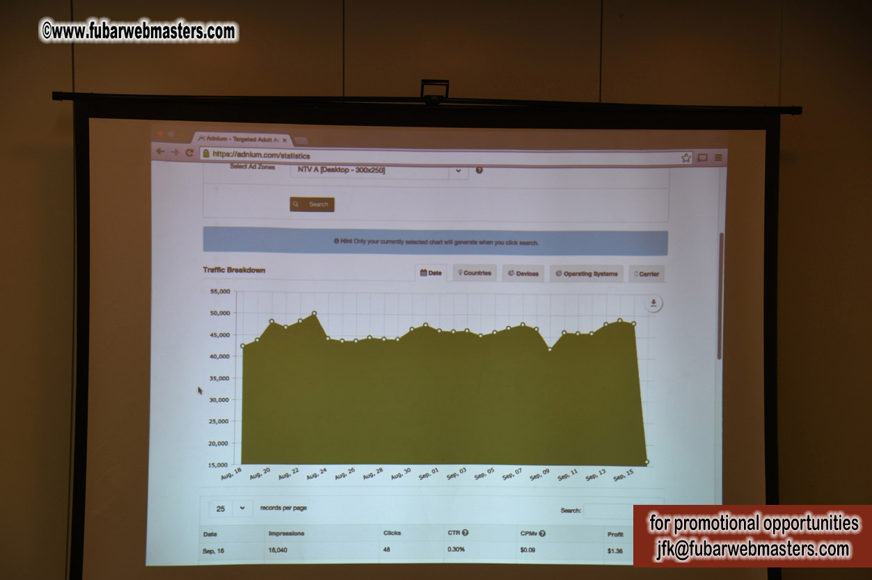 Seminars and Speed Networking