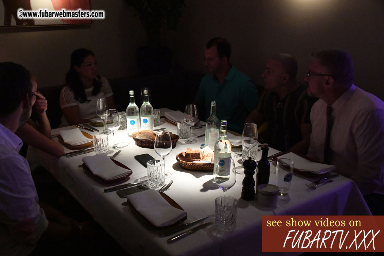 Sponsor Dinner at Grill Royal