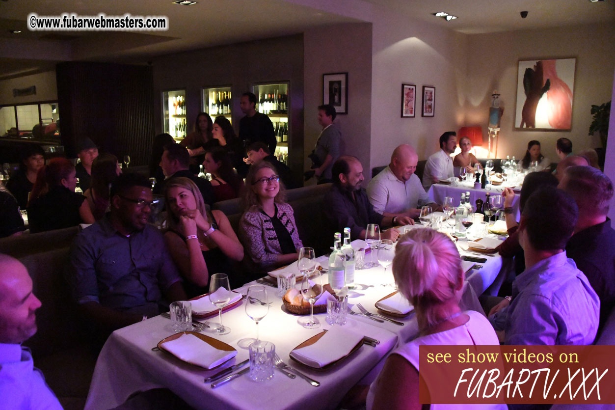 Sponsor Dinner at Grill Royal