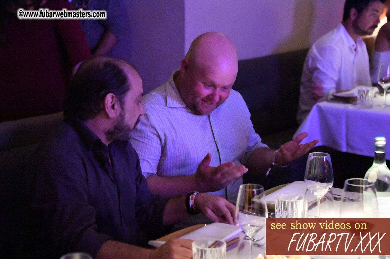 Sponsor Dinner at Grill Royal