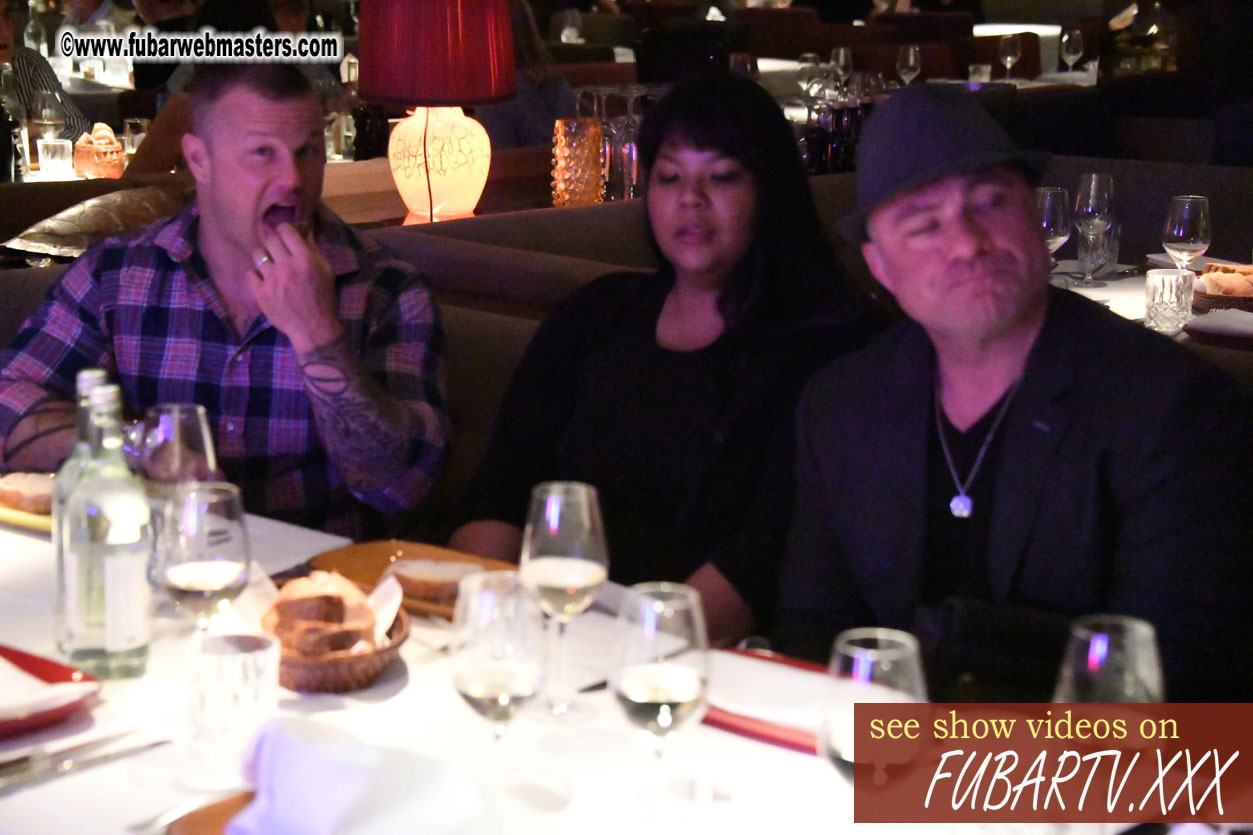 Sponsor Dinner at Grill Royal