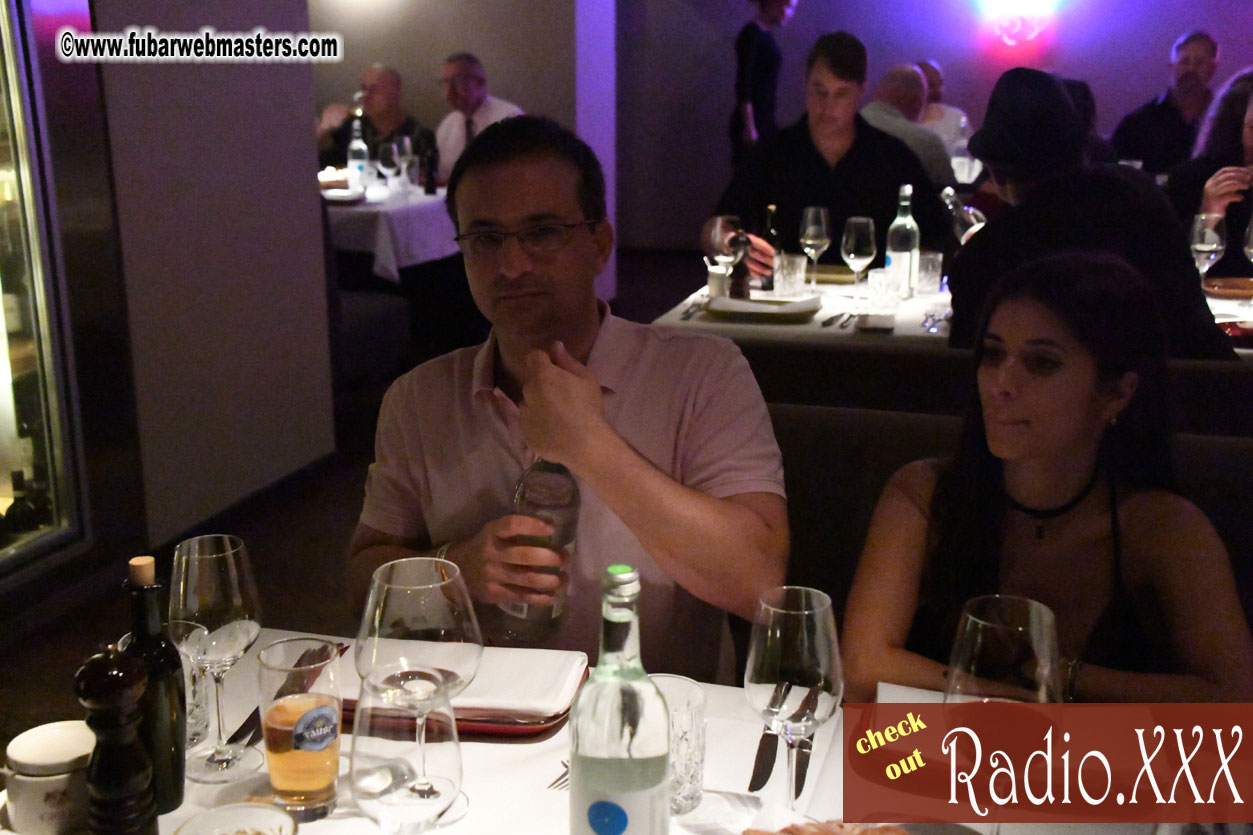 Sponsor Dinner at Grill Royal