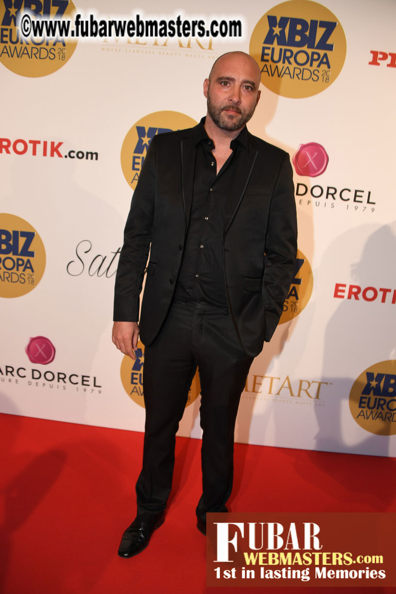Red Carpet for XBIZ Europa Awards