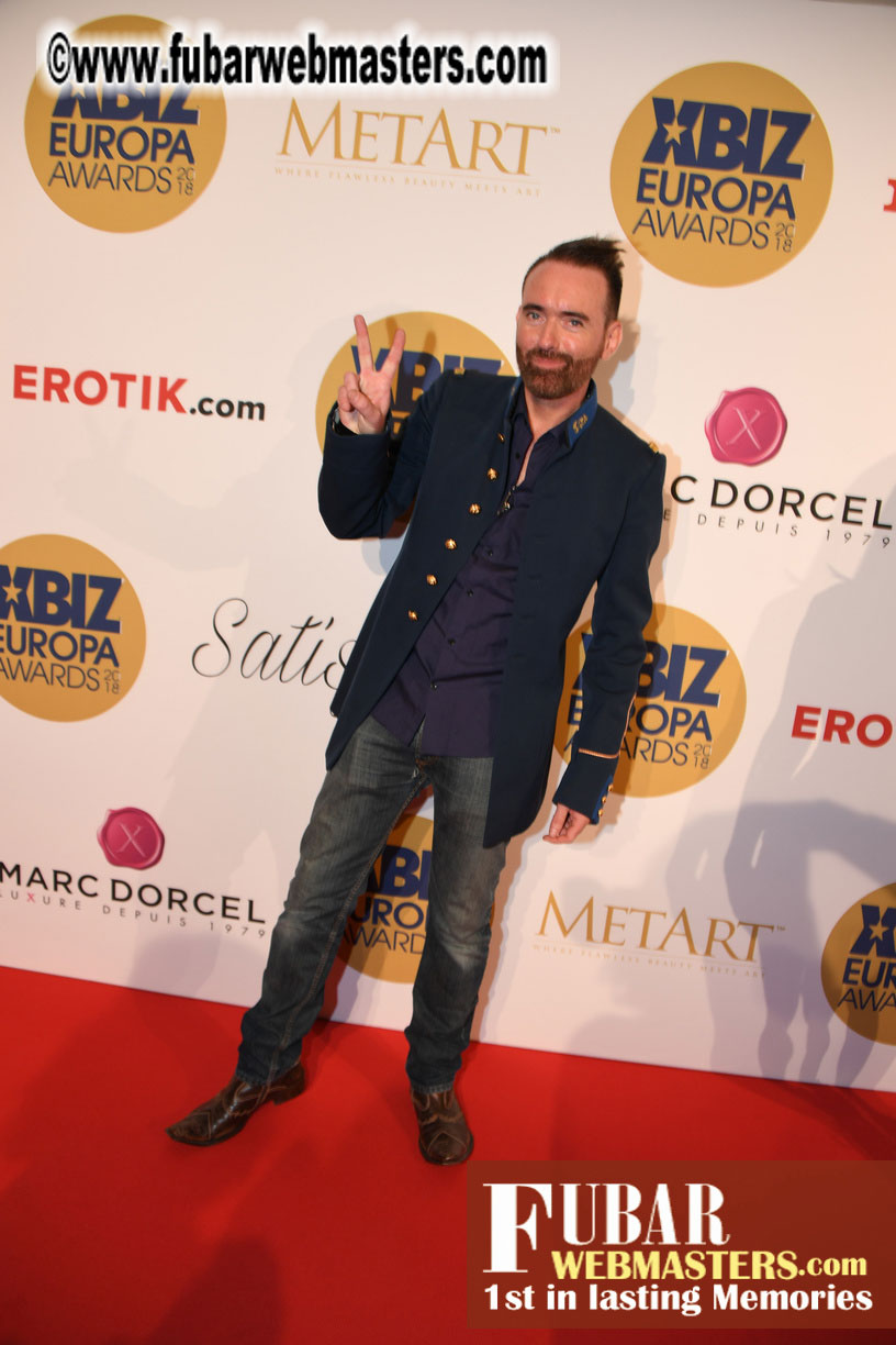 Red Carpet for XBIZ Europa Awards