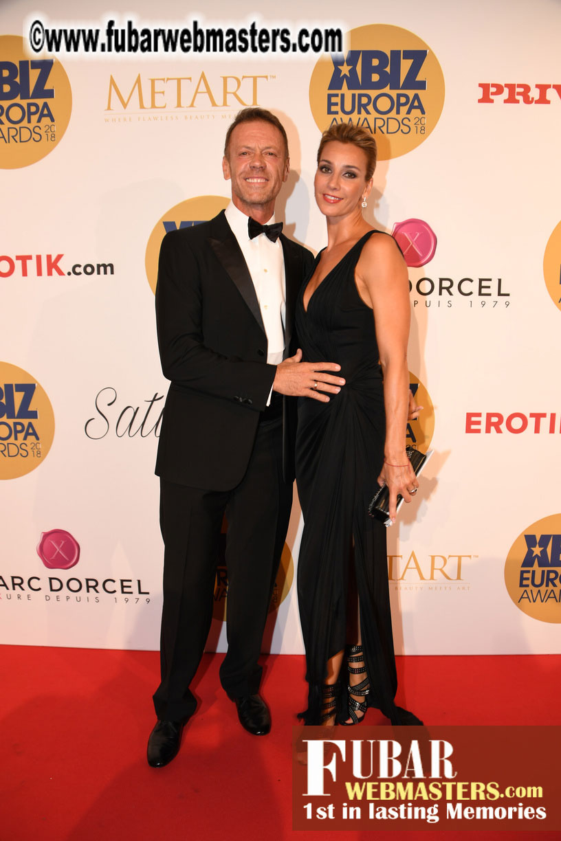 Red Carpet for XBIZ Europa Awards