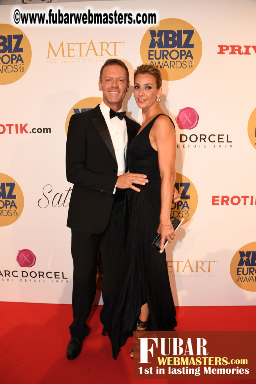 Red Carpet for XBIZ Europa Awards