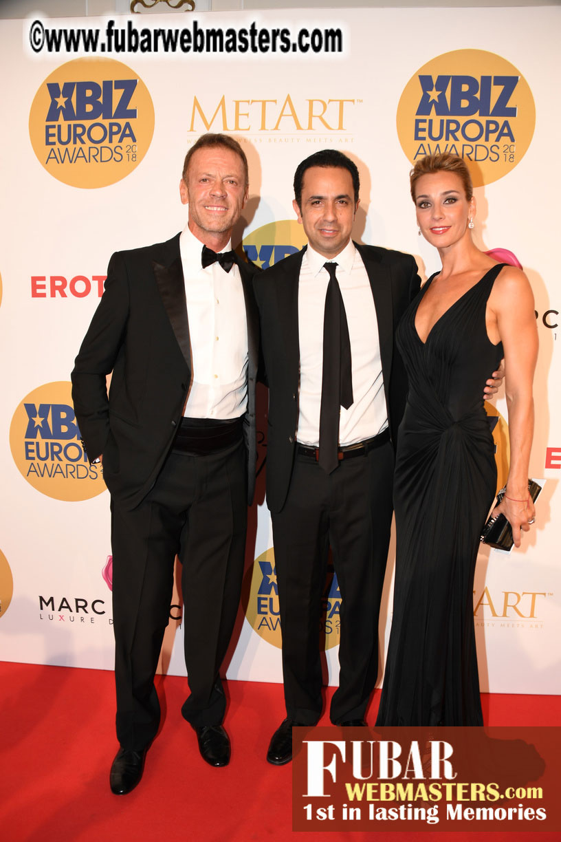 Red Carpet for XBIZ Europa Awards