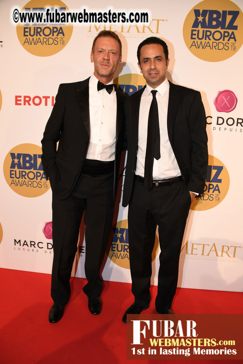 Red Carpet for XBIZ Europa Awards