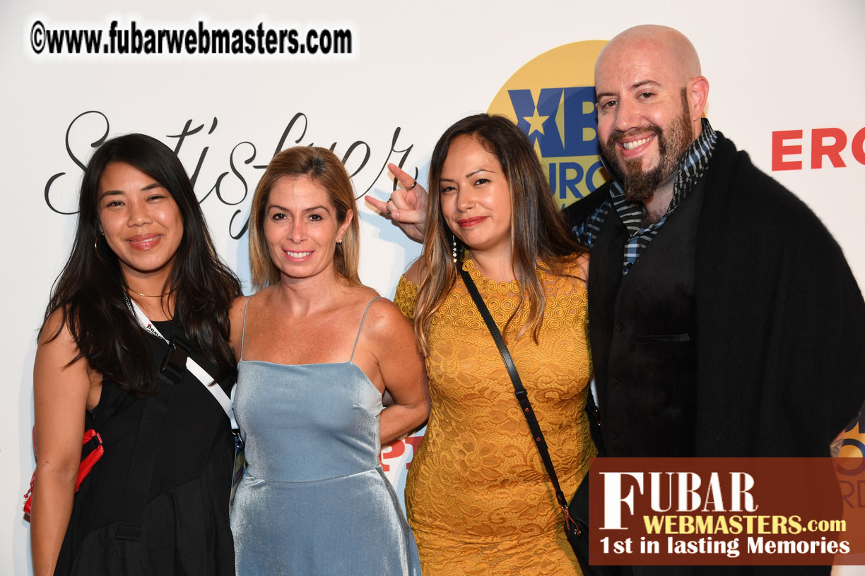 Winners Circle for XBIZ Europa Awards