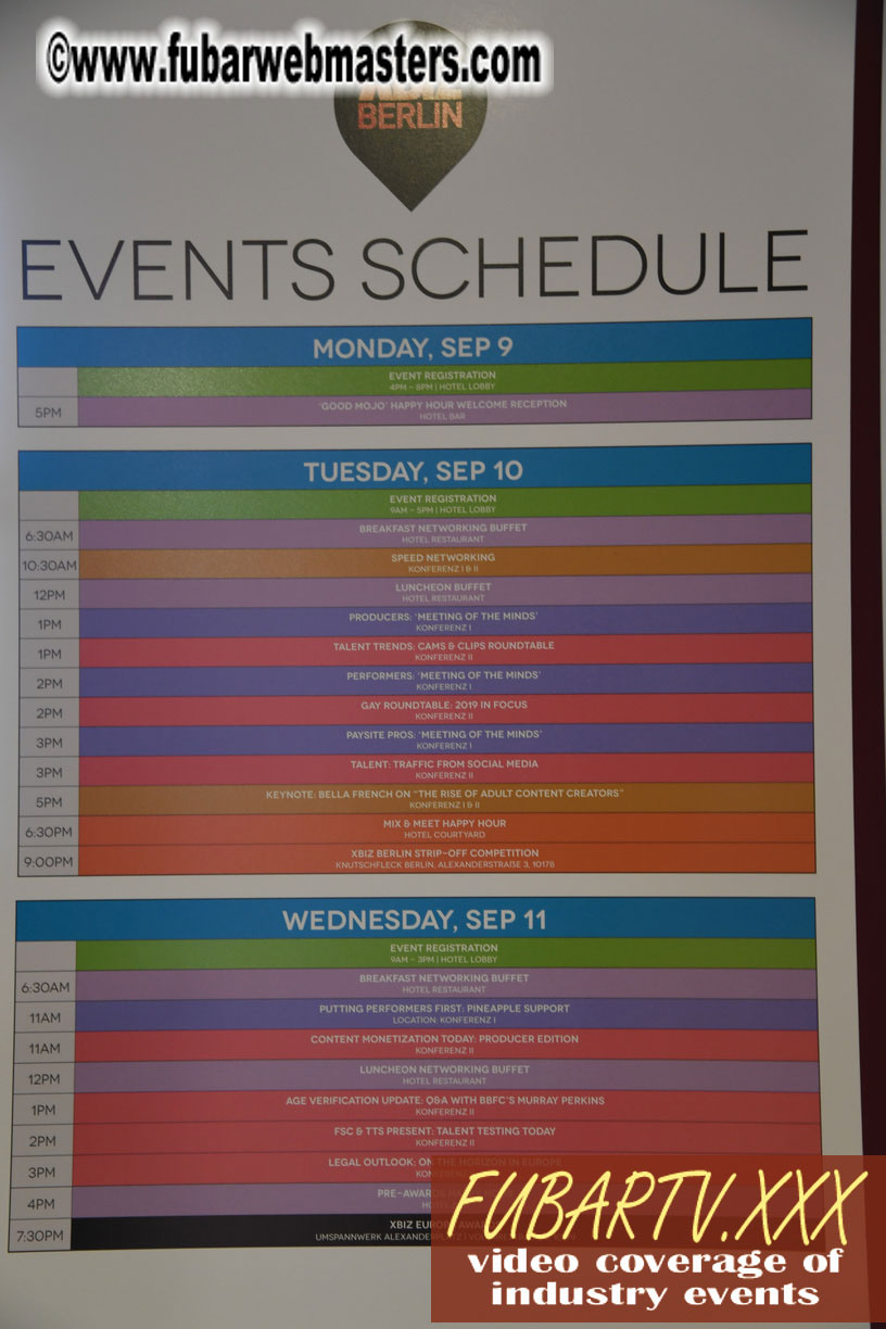 Arrivals and Registration