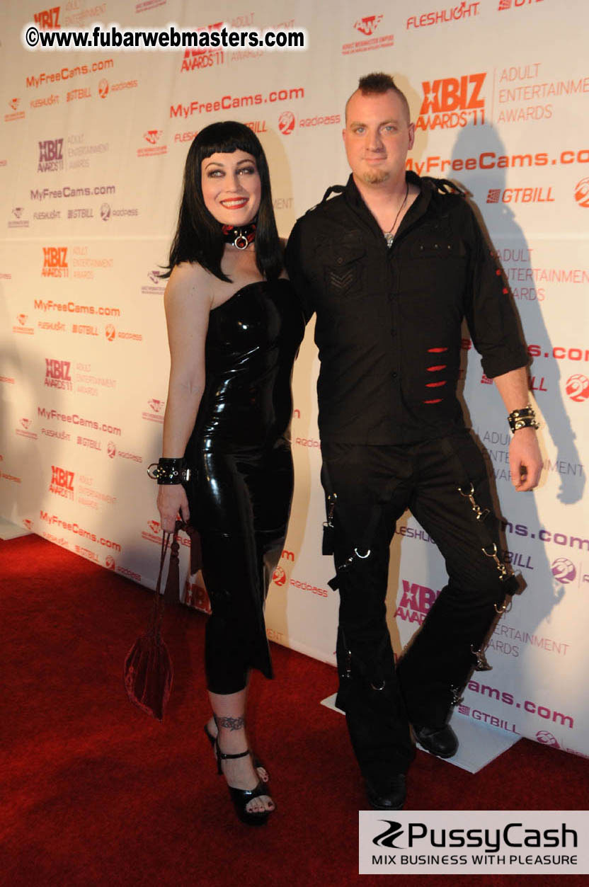 XBIZ Awards 2011 Red Carpet & Award Show