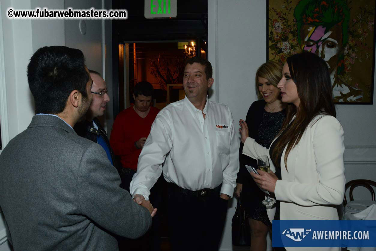 XBIZ 100 Supper at Bagatelle