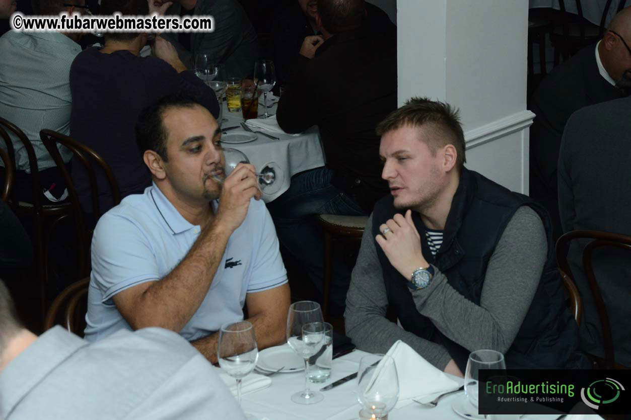 XBIZ 100 Supper at Bagatelle