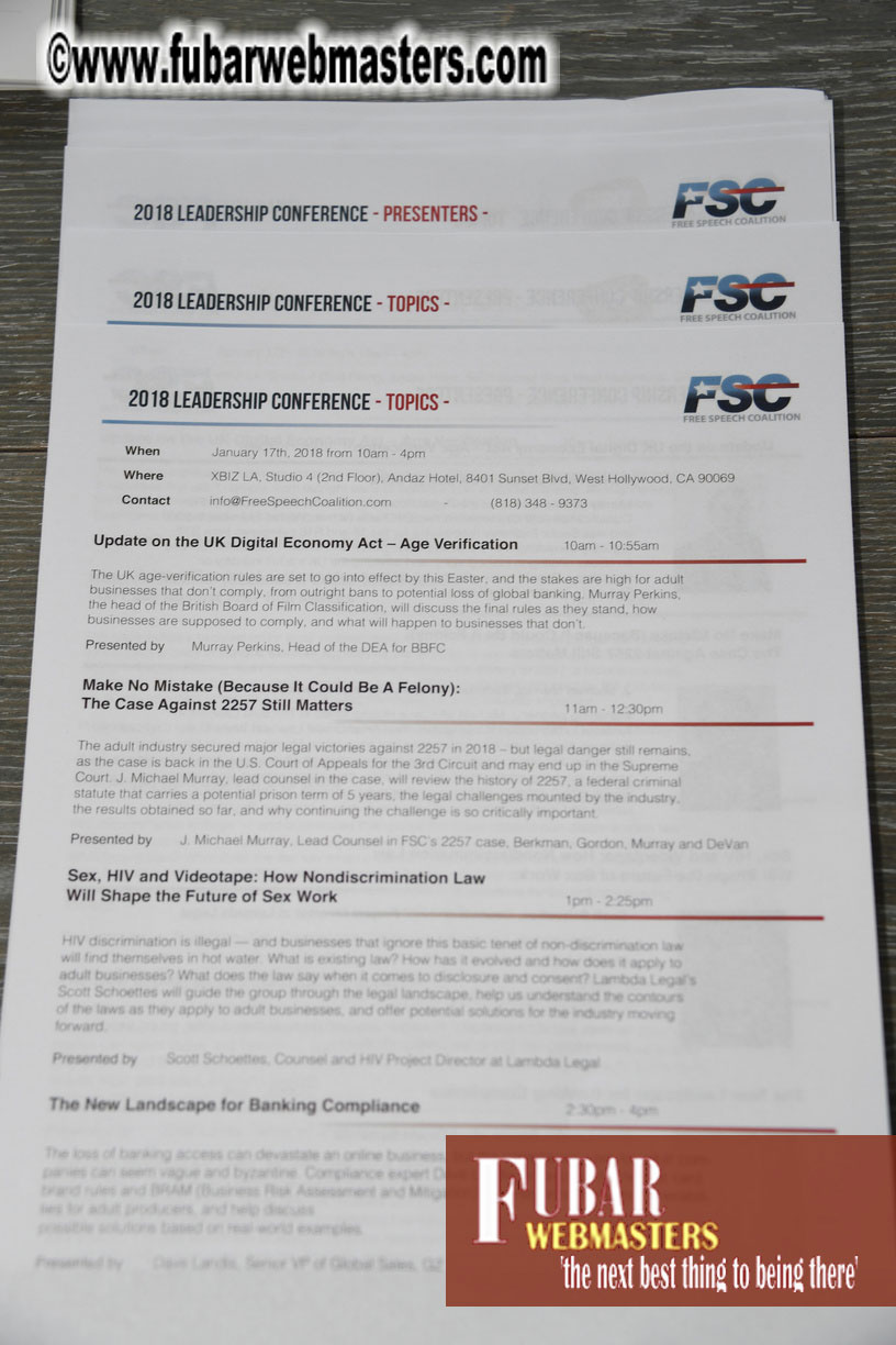 Free Speech Presentations