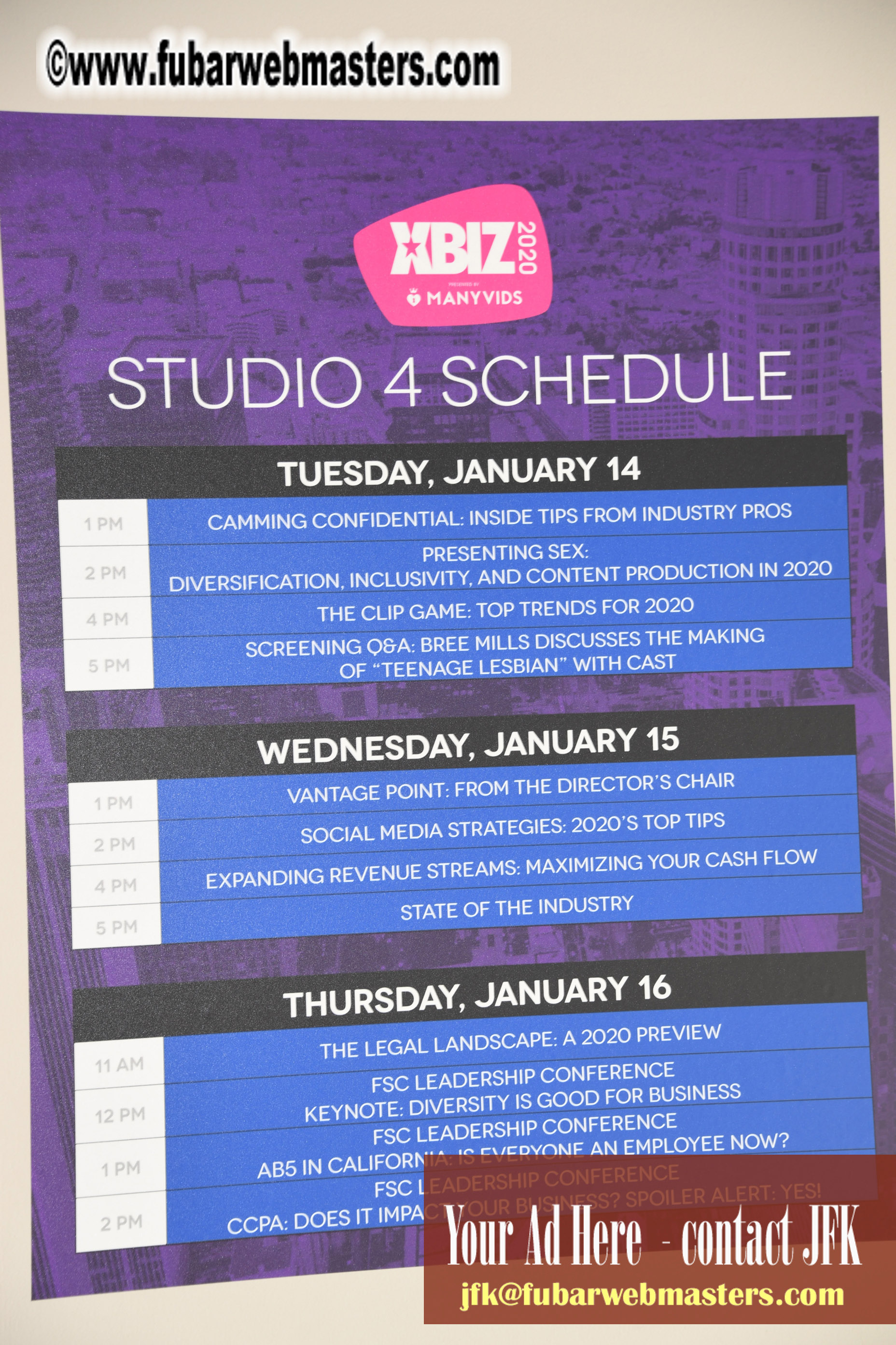 Seminars and Speed Networking