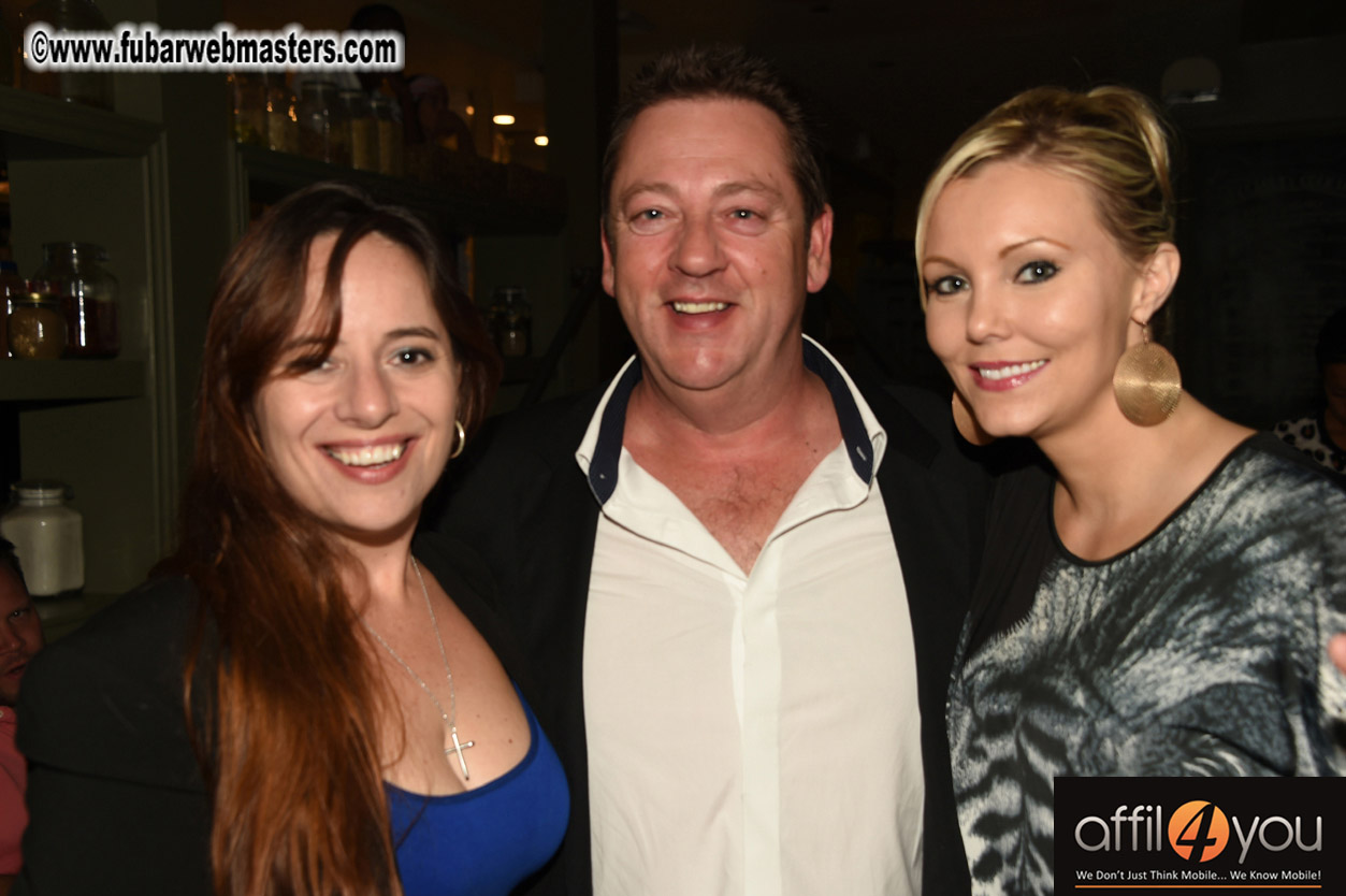 Sponsor Dinner at Cleo