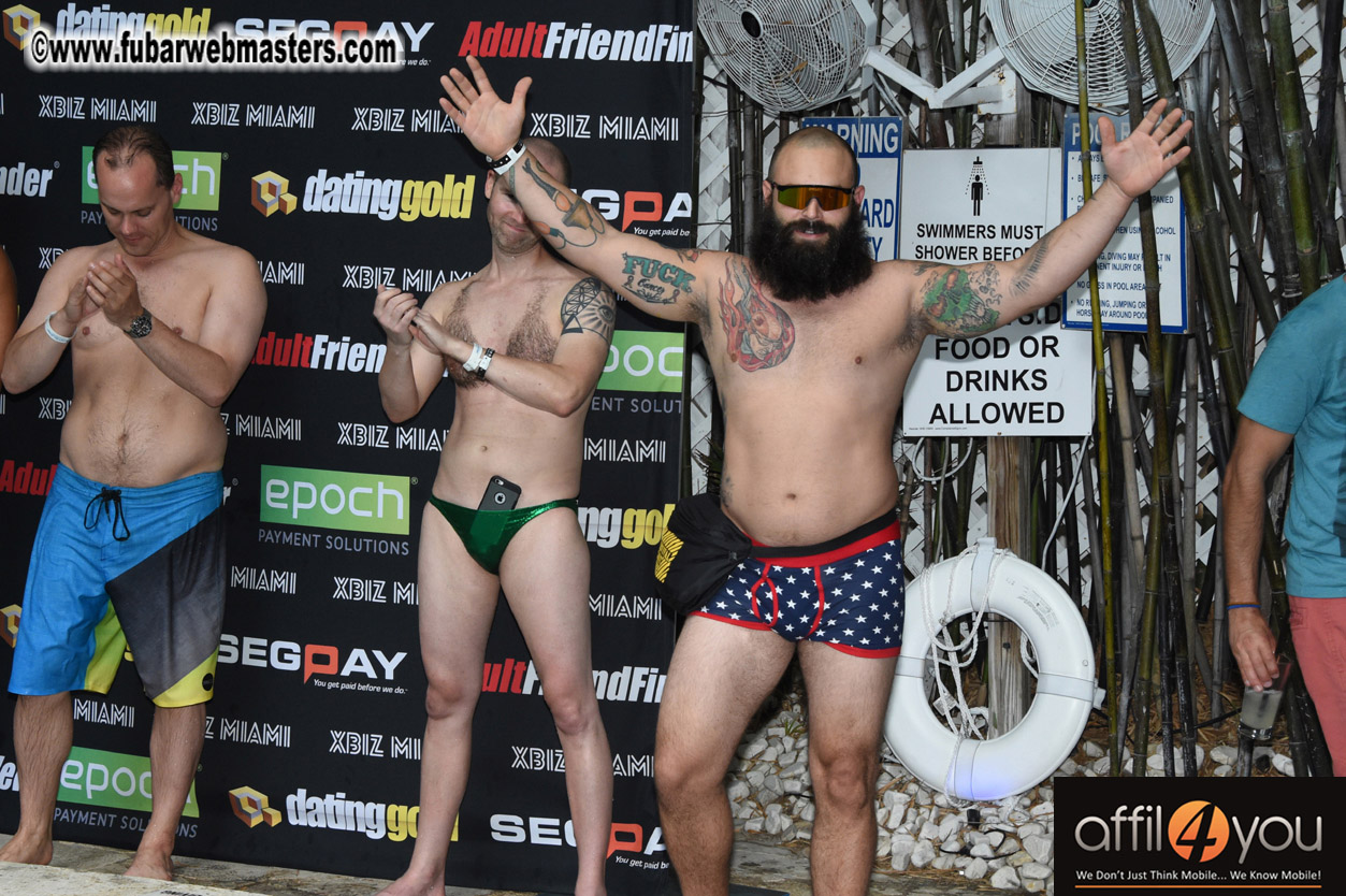 Miss XBIZ Miami Bikini and Mankini Contest