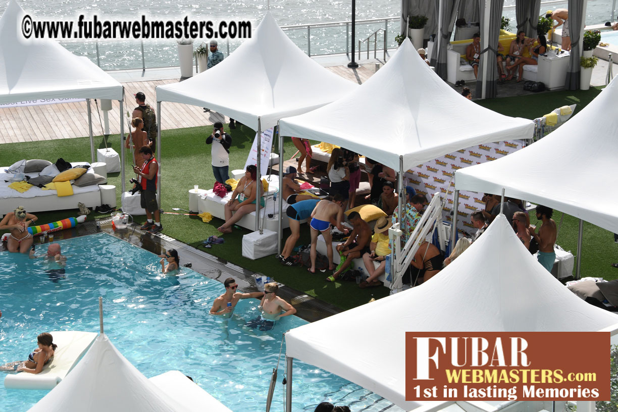 XBIZ Miami Topless Pool Party