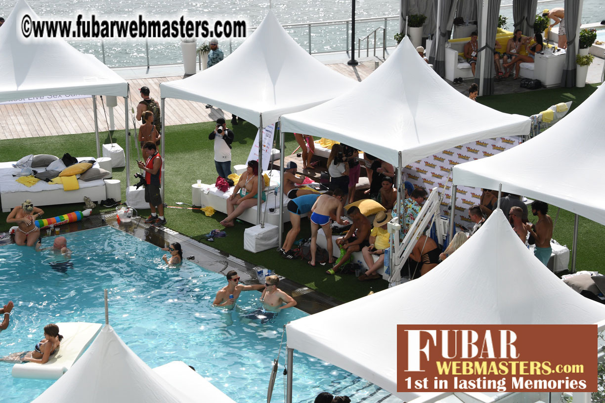 XBIZ Miami Topless Pool Party