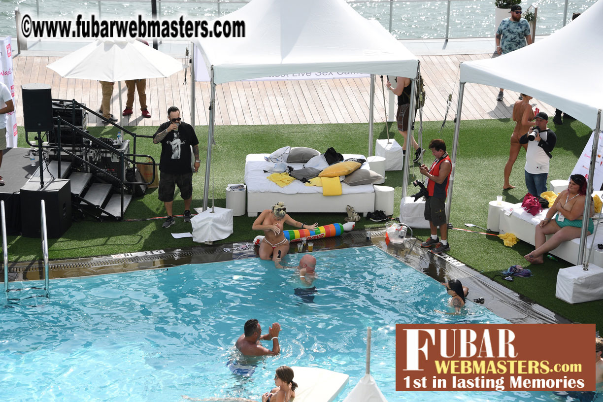 XBIZ Miami Topless Pool Party