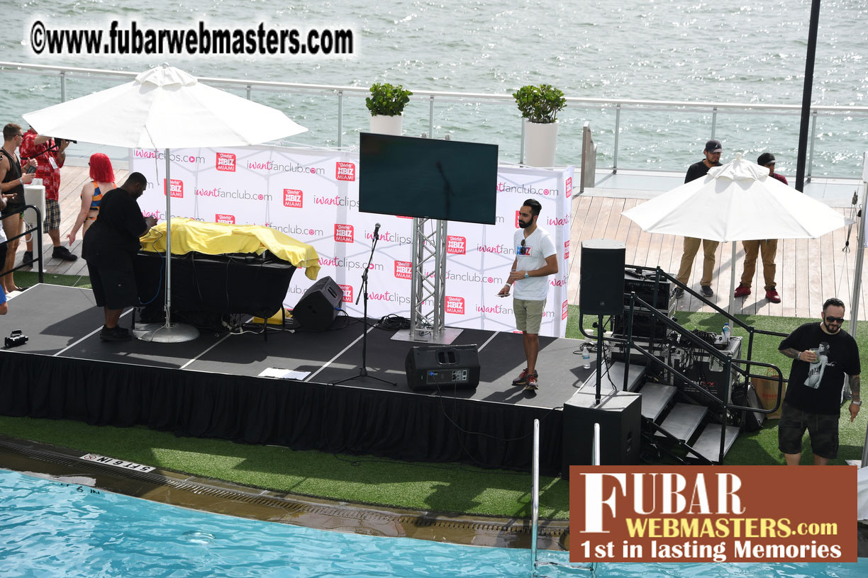 XBIZ Miami Topless Pool Party