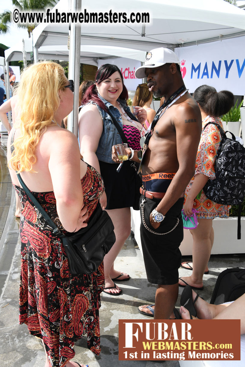 XBIZ Miami Topless Pool Party