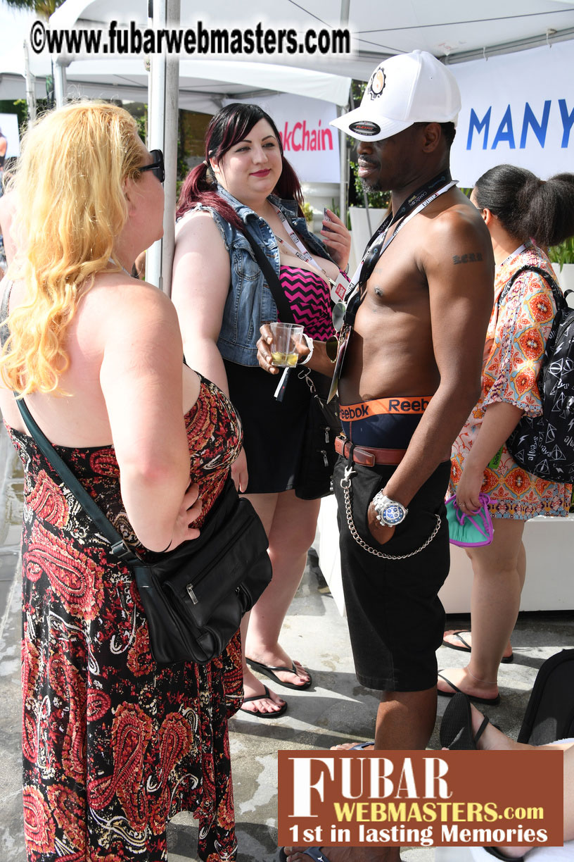 XBIZ Miami Topless Pool Party