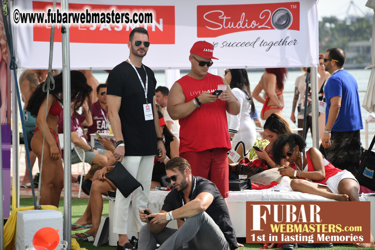 XBIZ Miami Topless Pool Party