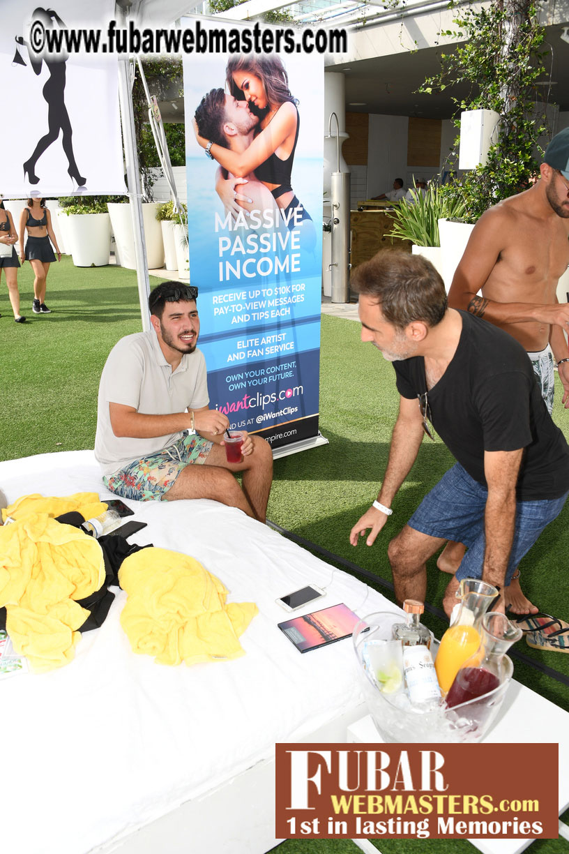 XBIZ Miami Topless Pool Party