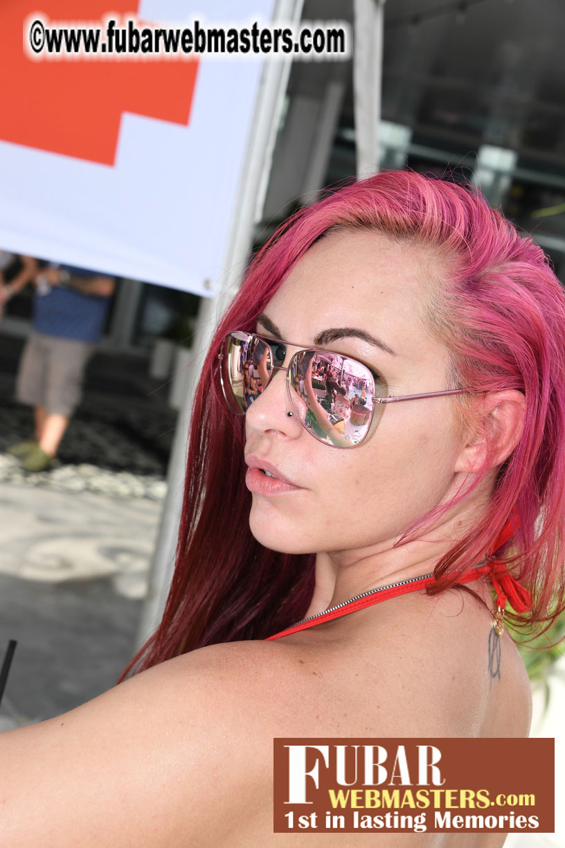 XBIZ Miami Topless Pool Party
