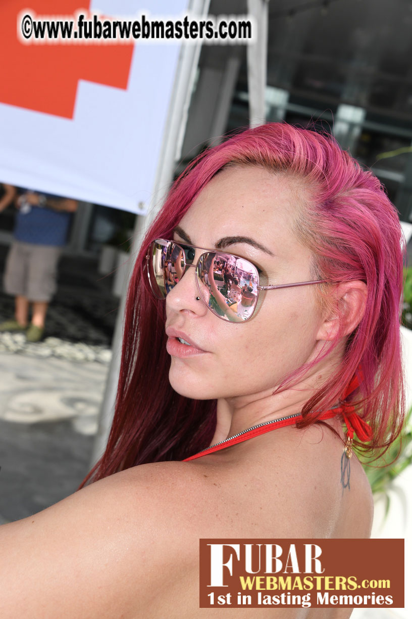 XBIZ Miami Topless Pool Party