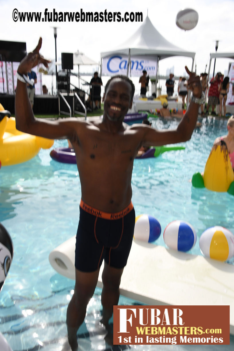 XBIZ Miami Topless Pool Party