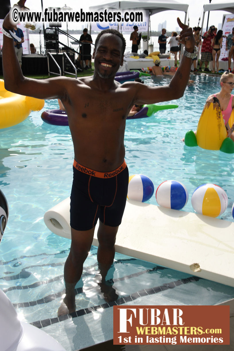 XBIZ Miami Topless Pool Party
