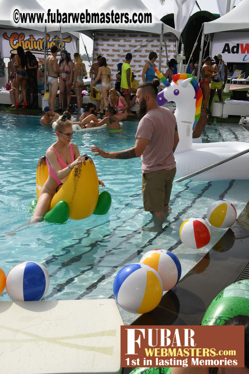 XBIZ Miami Topless Pool Party