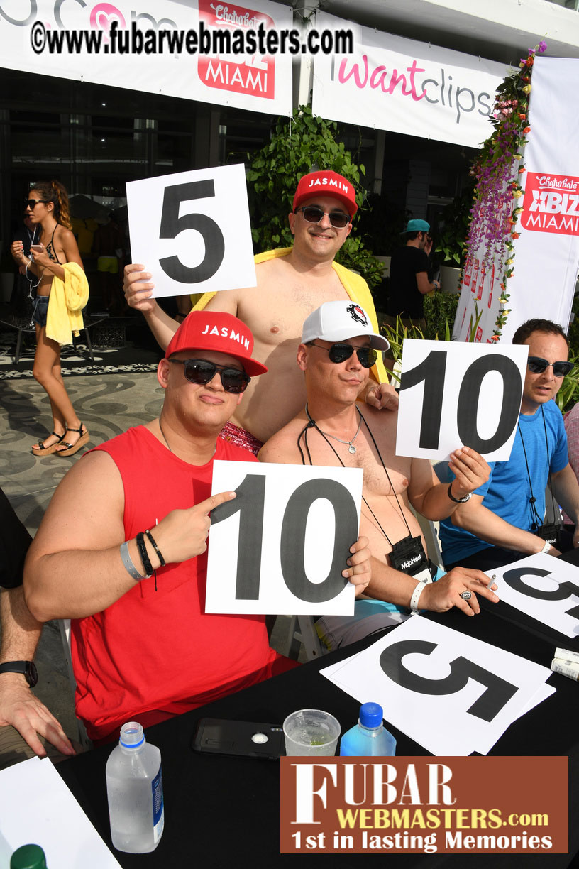 XBIZ Miami Topless Pool Party