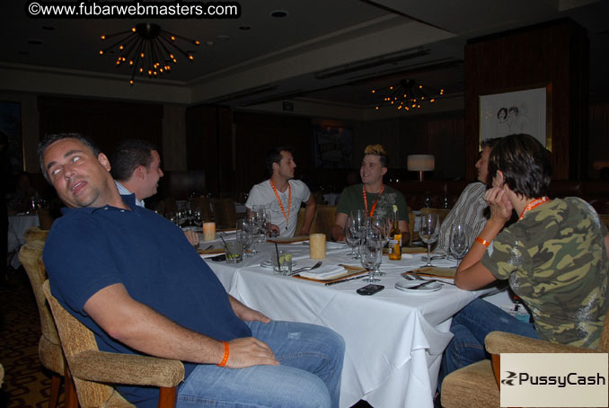 Sponsors Dinner at AJ's Steak House