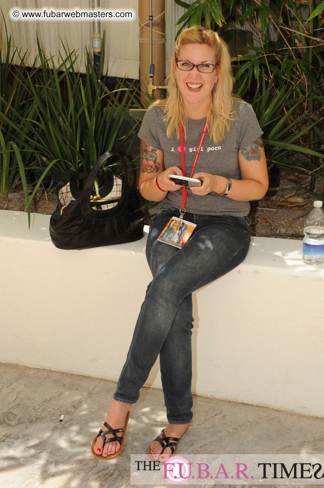 Cabanas and poolside