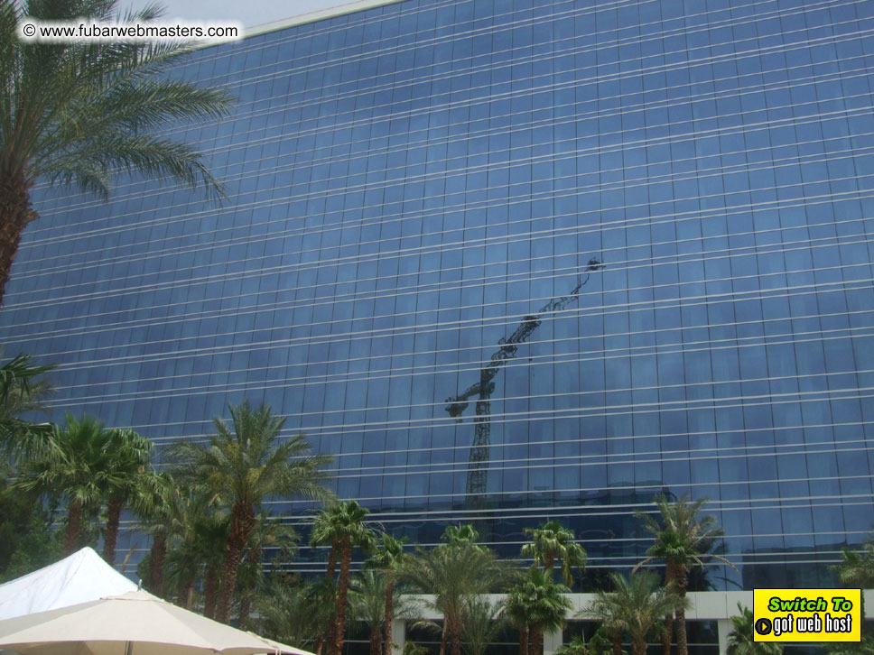 Cabanas and poolside