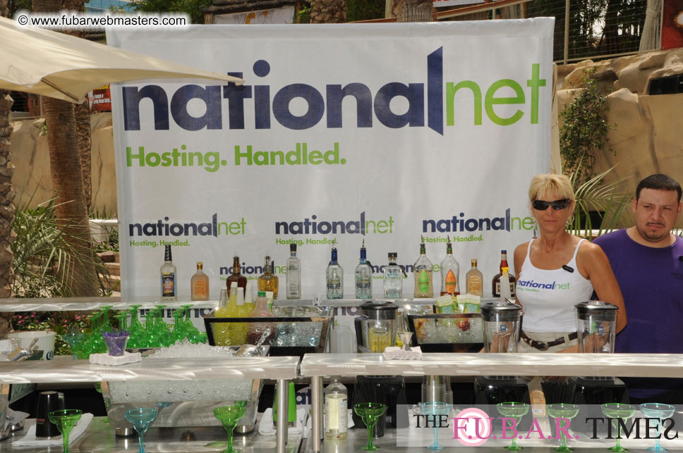 FREE MARGARITAS at the NatNet Cabana