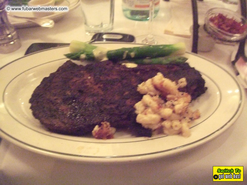 Dinner at Smith & Wolensky's