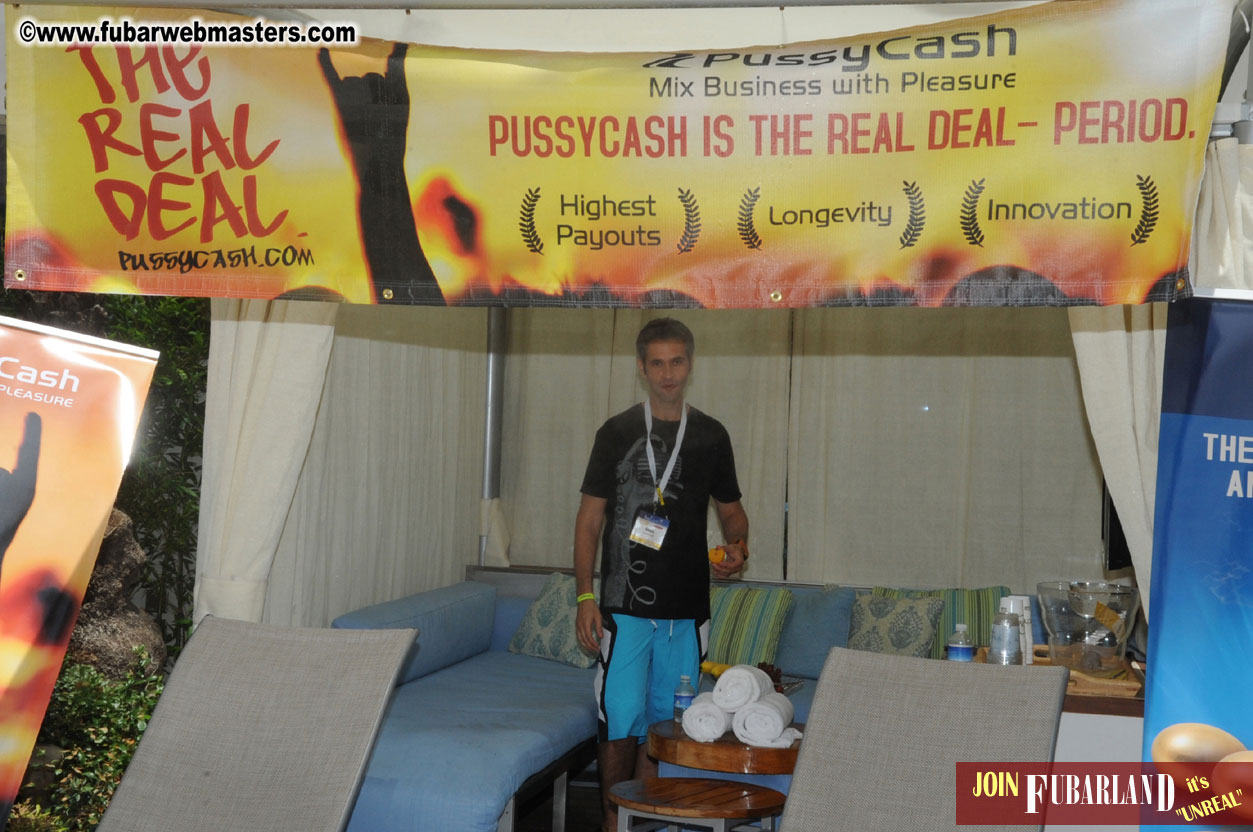 Cabana Exhibits & Networking Hub @ Dish Pool