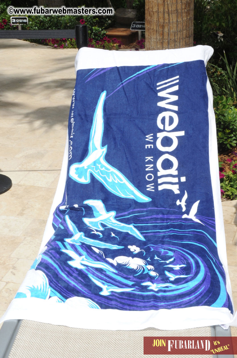 Cabana Exhibits & Networking Hub @ Dish Pool