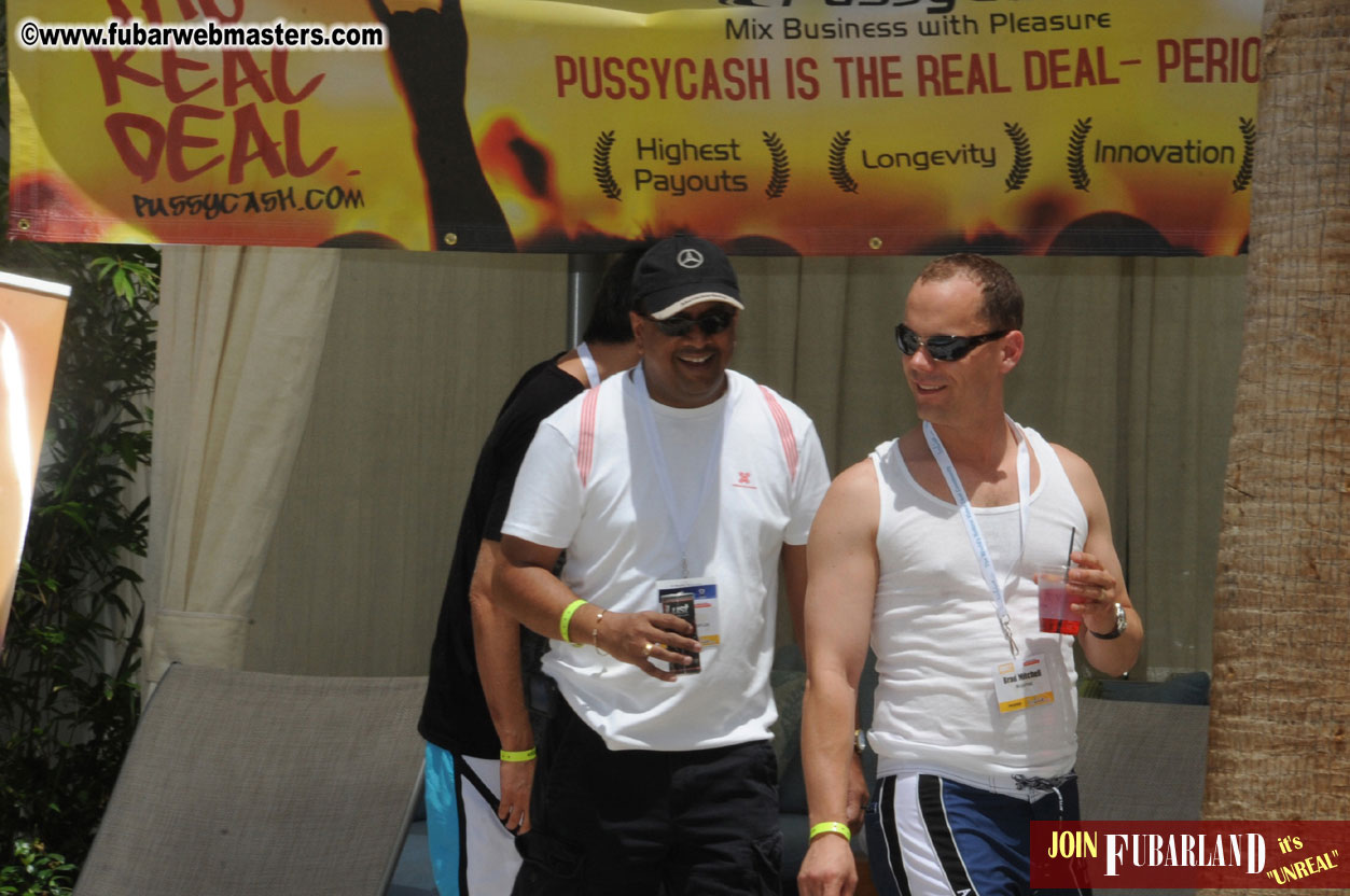 Cabana Exhibits & Networking Hub @ Dish Pool