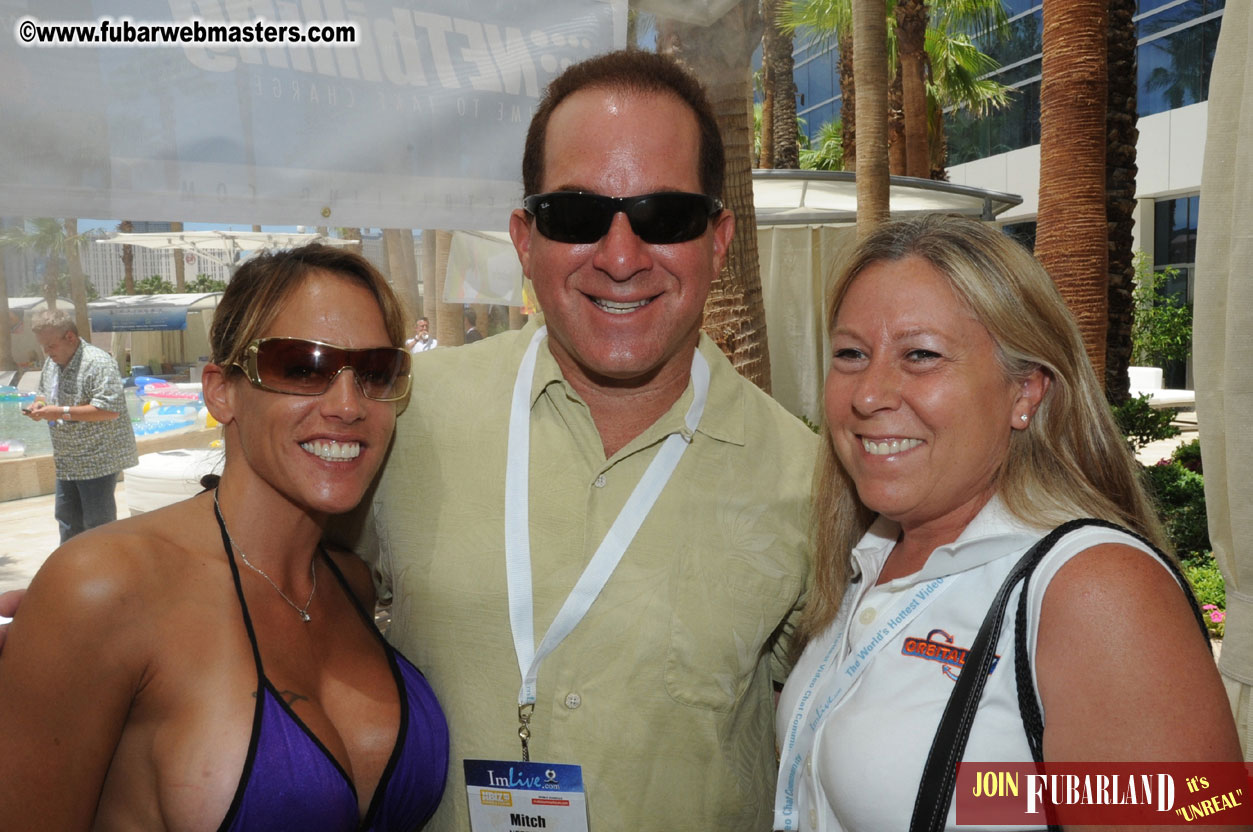 Cabana Exhibits & Networking Hub @ Dish Pool