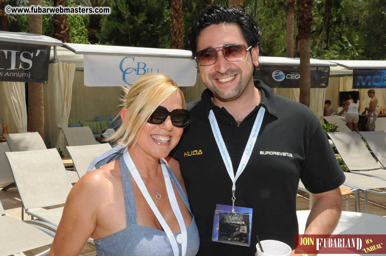 Cabana Exhibits & Networking Hub @ Dish Pool