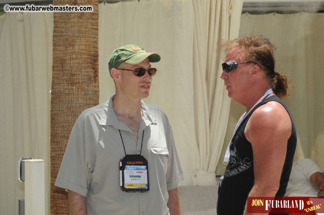 Cabana Exhibits & Networking Hub @ Dish Pool