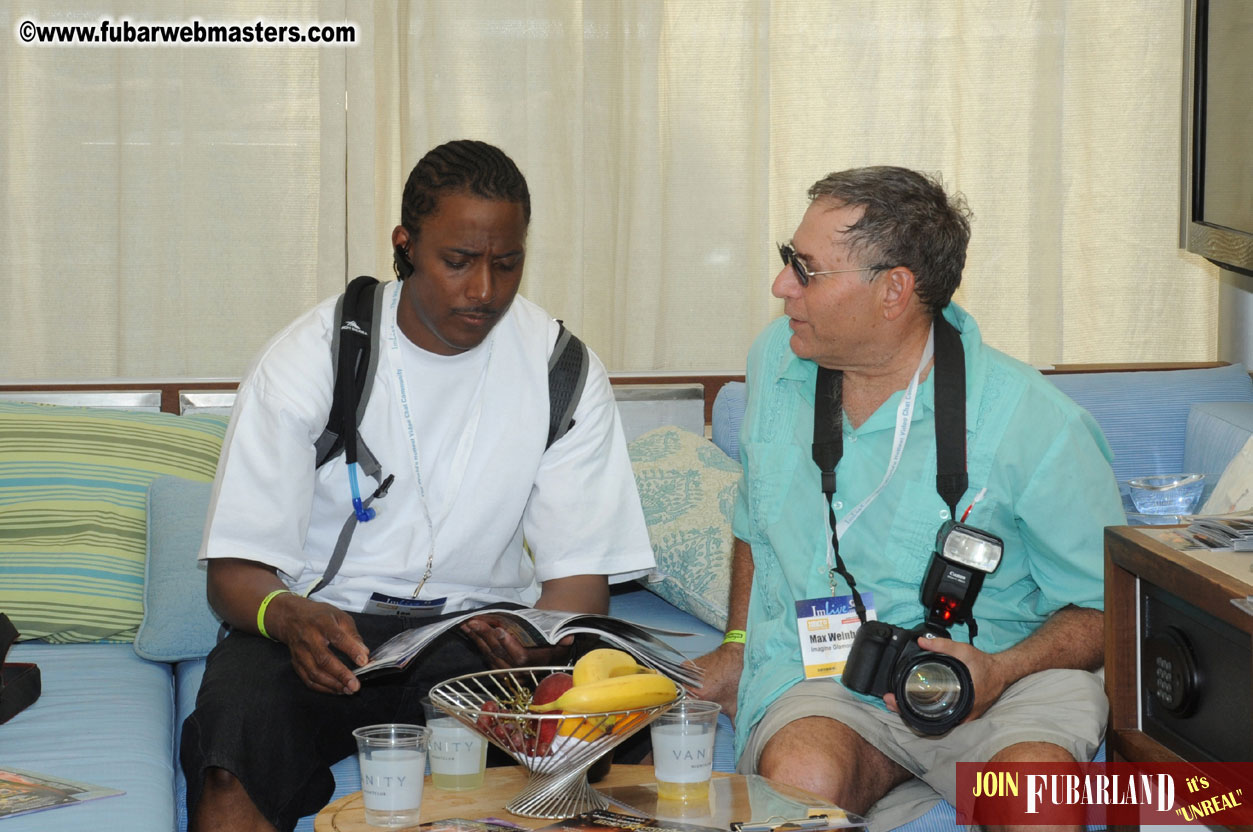 Cabana Exhibits & Networking Hub @ Dish Pool