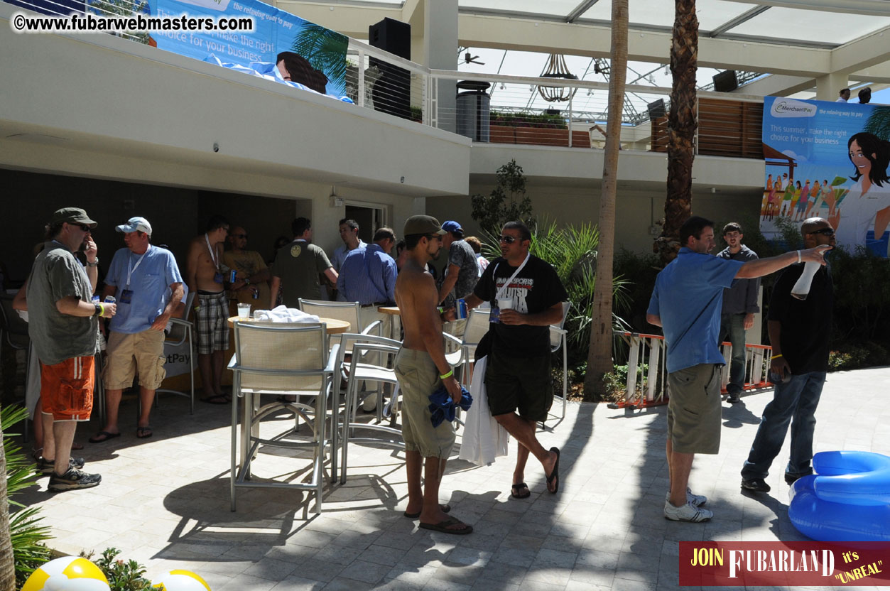 Cabana Exhibits & Networking Hub @ Dish Pool